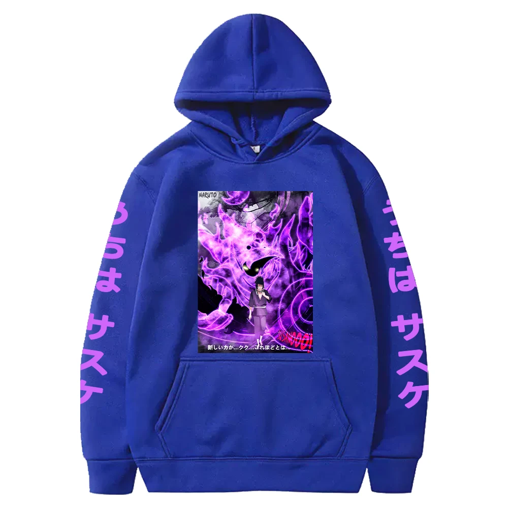 kf S386a32aad7564d23864c9b9755144125o Hot NARUTO Uchiha Sasuke Printed Hooded Men Women Classic Hoodies Casual Loose Streetwear Harajuku Unisex Sweatshirt - Naruto Gifts Store