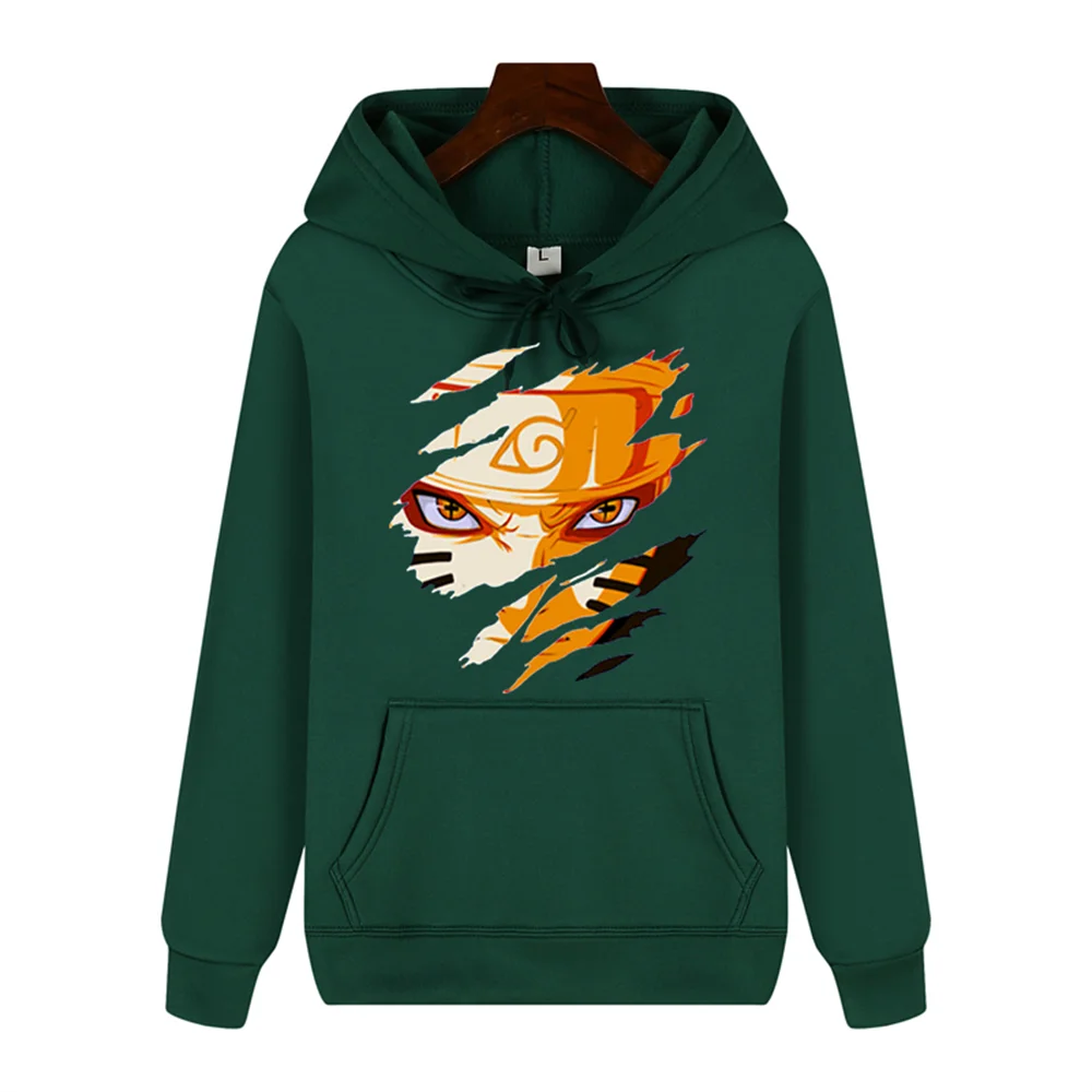 kf S5b8ea2f472f94ee59530587881f99462Z Uzumaki Naruto creative print Autumn Winter comfortable soft thickening men s high quality casual fashion warm - Naruto Gifts Store