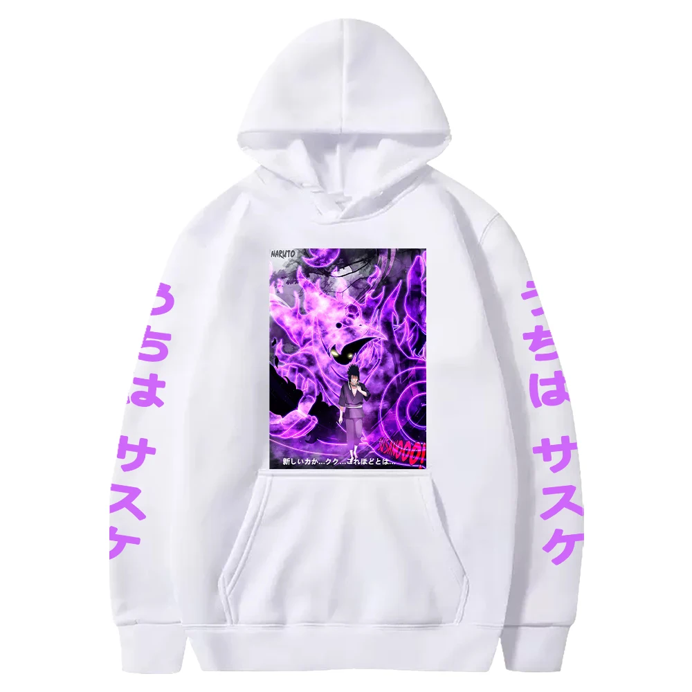 kf S6d525e2f9e8d4372960b16fbbb6d9c4cd Hot NARUTO Uchiha Sasuke Printed Hooded Men Women Classic Hoodies Casual Loose Streetwear Harajuku Unisex Sweatshirt - Naruto Gifts Store