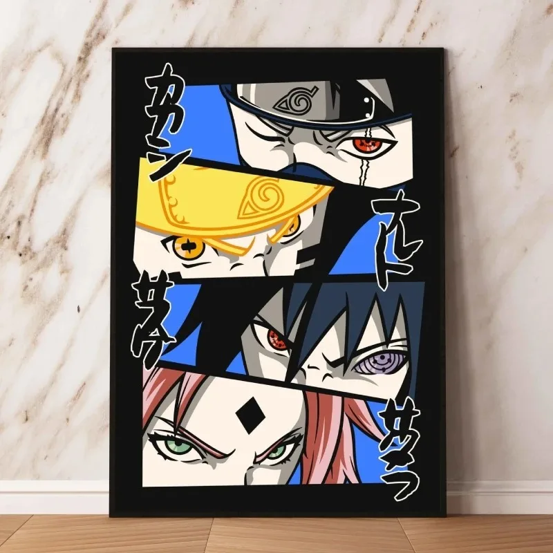 Eyes Of Naruto Anime Wall Art