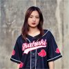 Akatsuki Uchiha Naruto Baseball Jersey Front 1 - Naruto Gifts Store