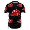 Akatsuki Baseball Jersey BACK Mockup - Naruto Gifts Store
