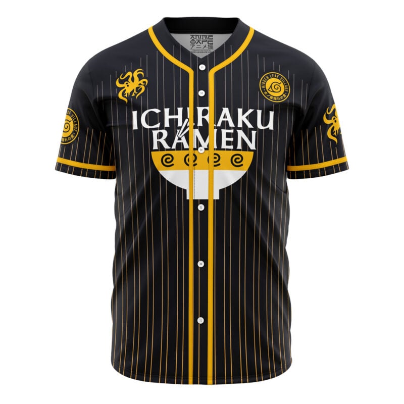 Ichiraku Ramen Naruto AOP Baseball Jersey AOP Baseball Jersey FRONT Mockup 800x800 1 - Naruto Gifts Store