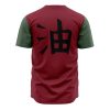 Jiraiya Uniform Naruto AOP Baseball Jersey BACK Mockup - Naruto Gifts Store