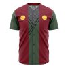 Jiraiya Uniform Naruto AOP Baseball Jersey FRONT Mockup - Naruto Gifts Store
