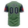 Konoha Jonin Naruto AOP Baseball Jersey BACK Mockup - Naruto Gifts Store
