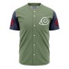 Konohagakure Jounin Uniform Naruto AOP Baseball Jersey FRONT Mockup - Naruto Gifts Store