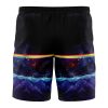 Naruto Akatsuki Astral Led Pain Hawaiian Shorts BACK Mockup - Naruto Gifts Store