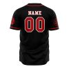 Personalized Sasuke Uchiha Clan Naruto AOP Baseball Jersey BACK Mockup - Naruto Gifts Store