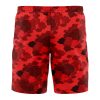 Red Aloha Akatsuki Hawaiian Shorts BACK Mockup - Naruto Gifts Store
