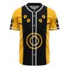 Sage of 6 Paths Naruto Yellow AOP Baseball Jersey AOP Baseball Jersey FRONT Mockup - Naruto Gifts Store