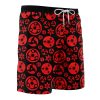 sharingan Hawaiian Swim Trunks Board Shorts side Knot - Naruto Gifts Store